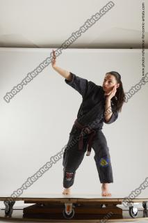 Ronda Kimono Fighting Pose